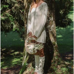 Indigo Luna- Paloma Dress Cloud Cream